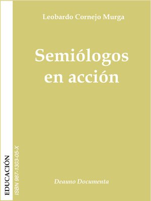 cover image of Semiólogos en acción